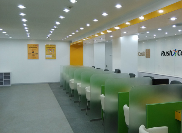 韓國APRO小額貸款重慶分公司辦公樓裝修現(xiàn)場照片